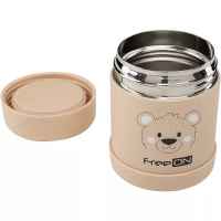 Термо контейнер Freeon 350 мл, неръждаема стомана, бежово-A7IGE.jpeg