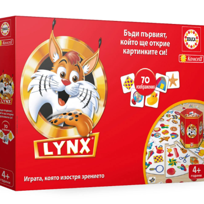 Забавна семейна игра Educa Линкс Junior 70