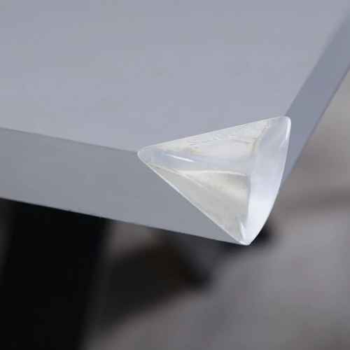 Комплект от 4 броя меки прозрачни протектори за ъгли и ръбове на мебели Safety 1st