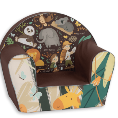 Детски фотьойл Delta Trade, Приключение сред джунглата