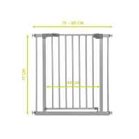 Предпазна преграда Hauck Stop N Safe 2 Silver-AWJV0.jpeg