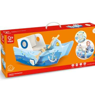 Дървената лодка на капитан Hape