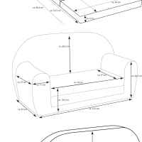 Детски двоен диван Delta Trade, Принцеса-AafXM.jpeg