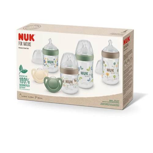 Сет от шишета Nuk for Nature Perfect start, 6 части