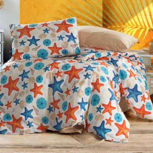 10бр. Детски спален комплект, Морски звезди