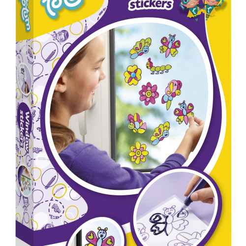 Творчески комплект Totum, Направи си сам стикери за стъкло