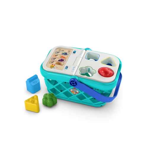 Интерактивна играчка Hape Baby Einstein, Magic touch, Пазарска кошница за сортиране