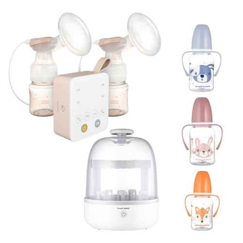 Комплект Canpol-babies Perfect start 2 с двойна електрическа помпа