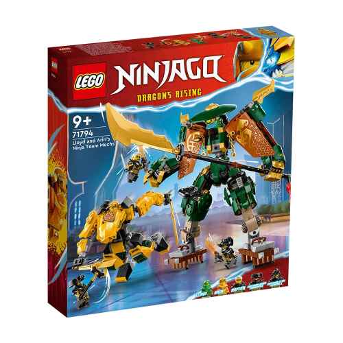 Конструктор LEGO Ninjago, Нинджа роботите на Лойд и Арин