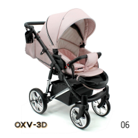 Бебешка количка 3в1 Adbor Avenue 3D eco, розова кожа/черен-BBq0F.png
