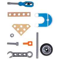 Дървен комплект Hape, Малък изобретател, Мотоциклет, 34 части-BGuNh.jpeg