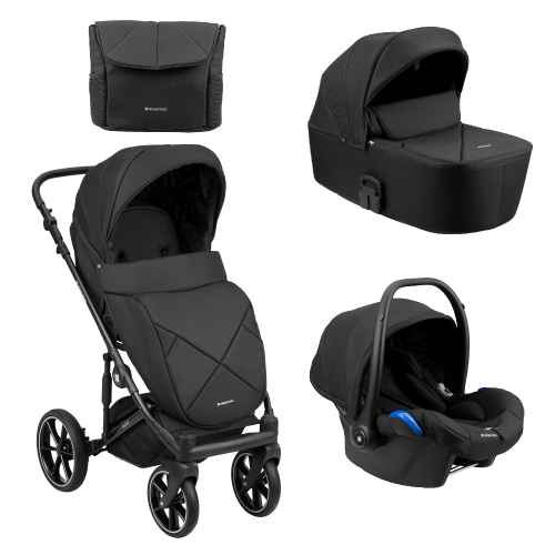 Комбинирана количка 3в1 Kikka Boo Amani, Black