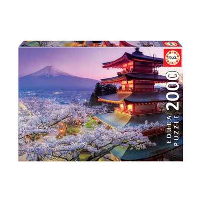 Пъзел Educa, Планината Фуджи Япония, 2000 части