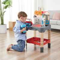 Детски игрален комплект Hape, Многофункционална работна маса, 71 части-BRNCx.jpeg
