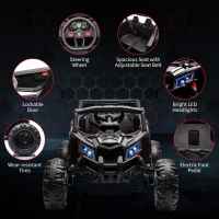 Акумулаторен джип двуместен JJ Off Road Speed 4x4 UTV 24v, черен металик-BS12i.jpeg