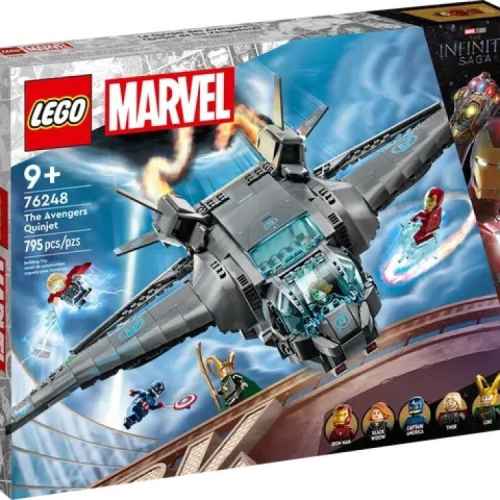 Конструктор LEGO Marvel Куинджет на Отмъстителите