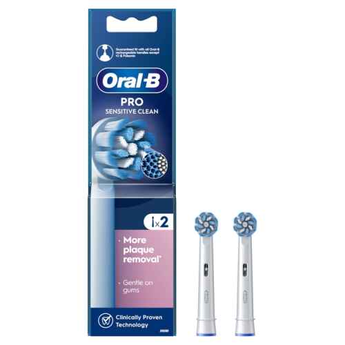 Накрайник за електрическа четка за зъби Oral-B Sensitive Clean EB 60-2, 2 бр.