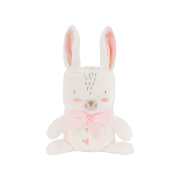 Бебешко одеяло Kikka Boo с 3D бродерия, Rabbits in Love-C0E3A.jpeg
