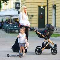 Комбинирана бебешка количка Lorelli Rimini Premium, Grey-C1CTH.jpg