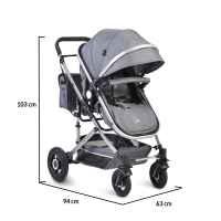 Комбинирана бебешка количка Moni Ciara, тъмносива-C3Ckw.jpeg