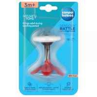 Сензорна дрънкалка с чесалка Canpol, червена-CLs85.jpeg