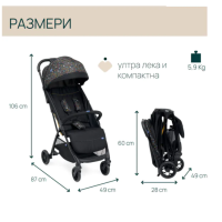 Бебешка лятна количка Chicco Glee, Playful Black-CMSc9.png