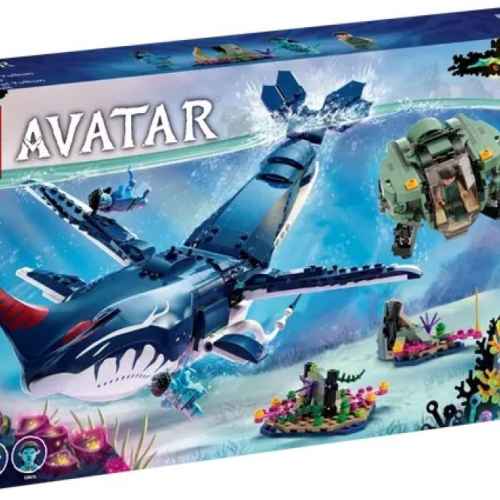 Конструктор LEGO Avatar Тулкунът Паякан и подводница рак