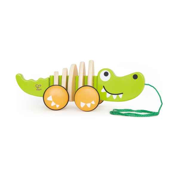 Дълга пръчка за дърпане Hape, Крокодил-CPJvS.jpeg