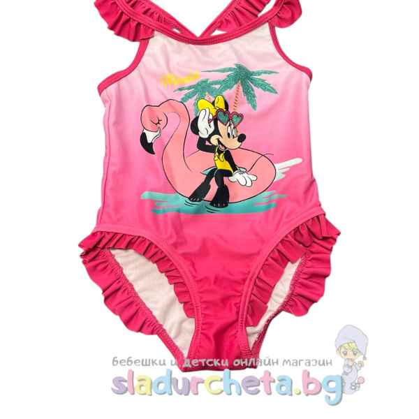 Детски бански Sun City, Мини Маус розов-CPxJu.jpeg