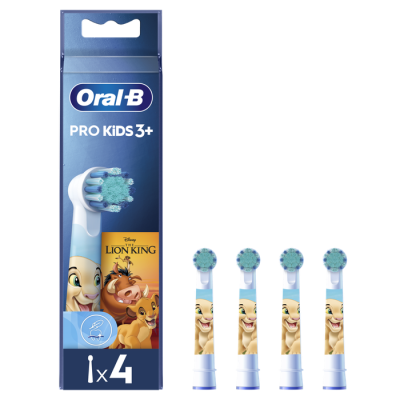 Накрайник за електрическа четка за зъби Oral-B EB 10-4, Lion King 4 бр.