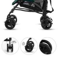 Бебешка лятна количка Kinderkraft Tik, Зелена-CeqtA.jpeg
