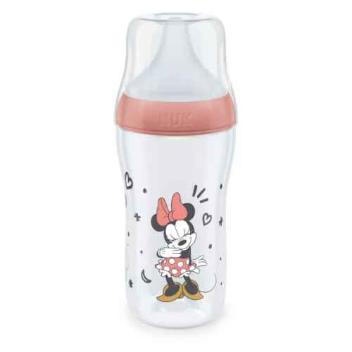 Шише Nuk Perfect Match, 3+ м РР 260 мл. със силиконов биберон за хранене M, Disney Minnie