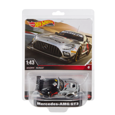 Премиум количка 1:43 Hot Wheels, Mercedes-AMG GT3