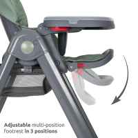 Столче за хранене Lorelli, Party, Green leather-Cj0Bc.jpeg