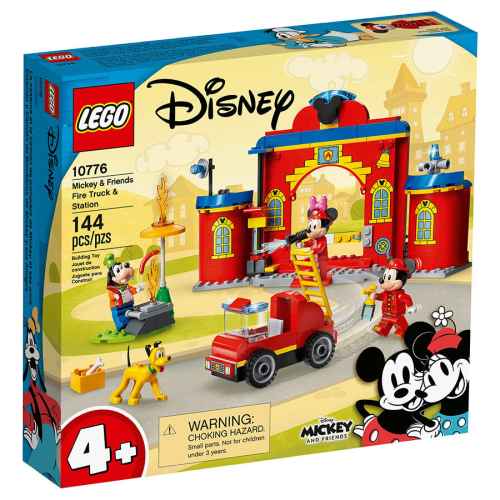 Конструктор LEGO Disney, Пожарникарска станция и камион на Mickey