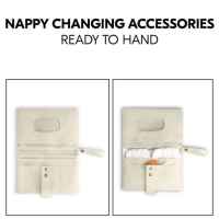 Чанта за памперси Hauck Change N Walk, с подложка за повиване, Beige-Cn202.jpeg