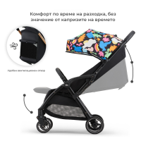Лятна бебешка количка Kinderkraft APINO, Happy shapes-CrB9Y.png