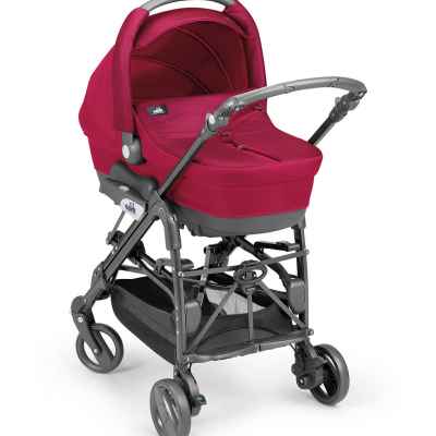 Бебешка количка 3в1 CAM Minu Sport 178, бордо 