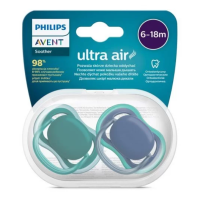 Ортодонтични залъгалки Philips AVENT Ultra Air, неутрални без декорация в кутия за стерилизиране, 2 бр.-Cv0is.png