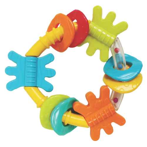 Дрънкалка и гризалка Playgro Триъгълник, 3м+