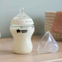 Шише за хранене Tommee Tippee Natural Start, 260 мл, 0м+, самостерилизиращо, с биберон с бавен поток (1 капка)-D8uDC.jpeg