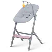 Столче за хранене KinderKraft LIVY + шезлонг CALMEE, розово-DBLPW.jpg