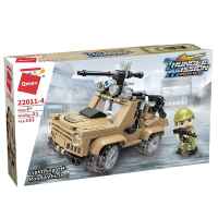 Конструктор Qman, Военен джип с оръдие, 162 части-DBfsB.jpeg