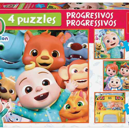 Пъзел Educa, Кокомелон, 6-9-12-16 части