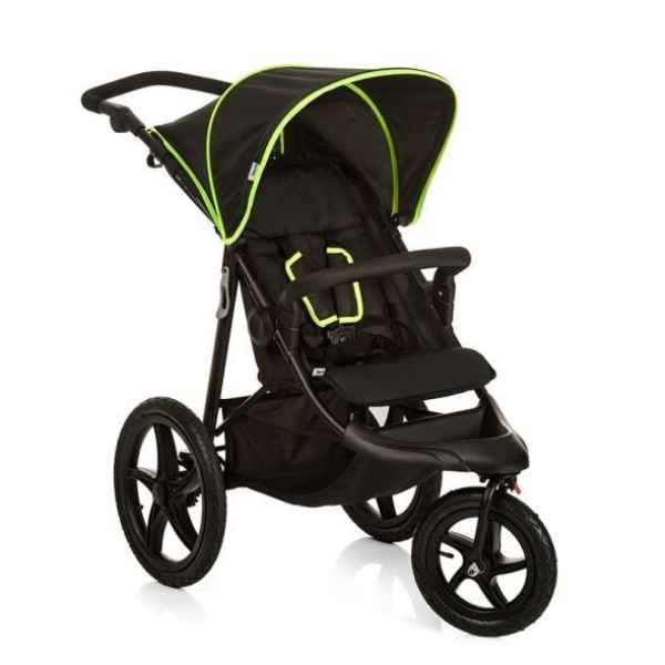 Бебешка лятна количка триколка Hauck Runner, Black/Neon Yellow-DQWU9.jpg