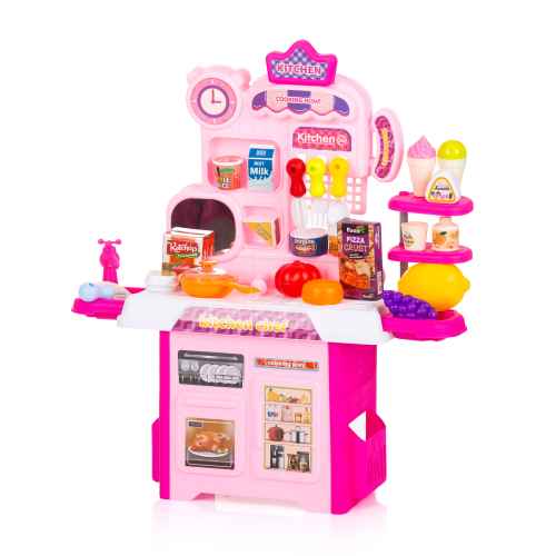 Малка детска кухня Chipolino, със светлина, течаща вода и звук