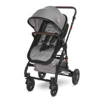 Комбинирана бебешка количка Lorelli Alba Premium, Opaline Grey + Адаптори-DTGCv.jpeg