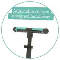 Сгъваема тротинетка Chillafish Flexxi Glow, Mint-DUrVw.jpeg