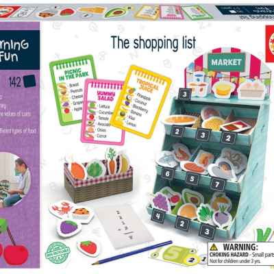 Образователна игра Educa, Списък за пазаруване, 142 части