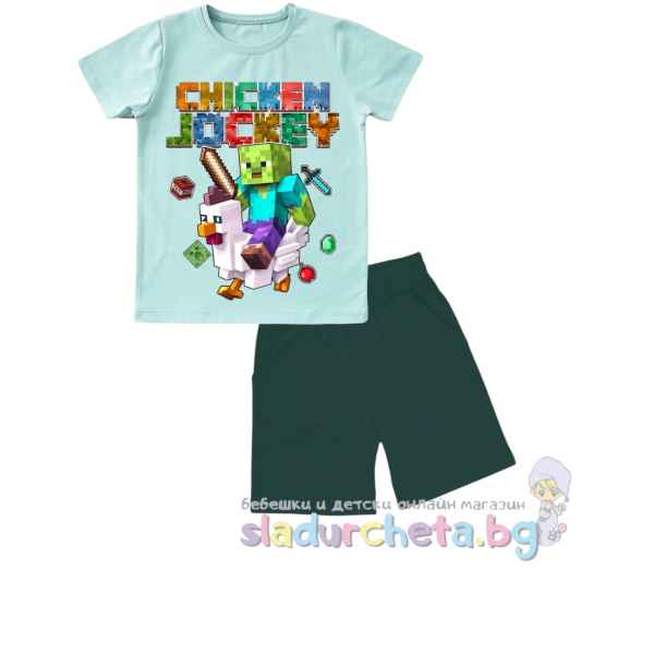 Комплект от 2 части Светли - тениска и къс панталон-DeKjs.jpeg